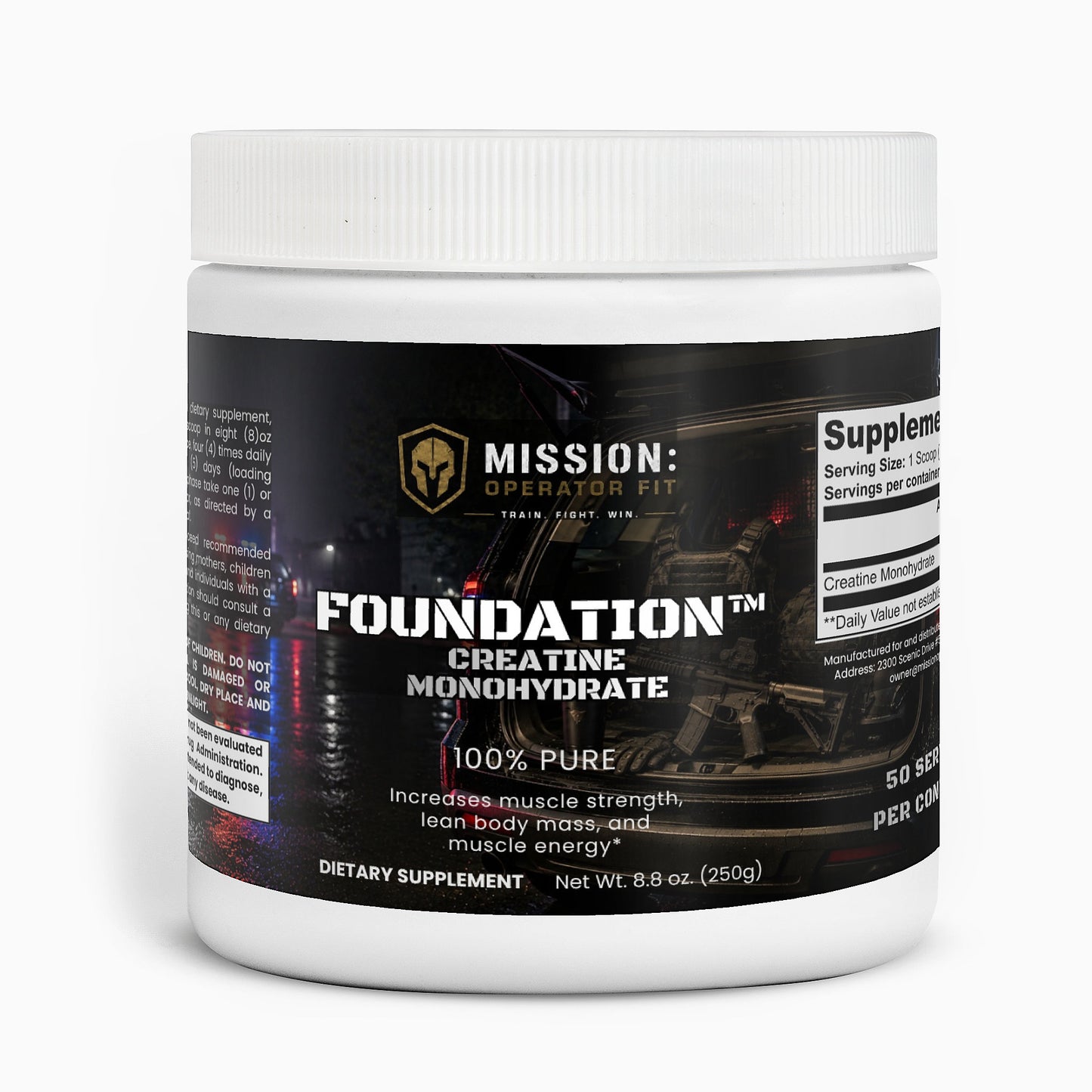 FOUNDATION™ - CREATINE MONOHYDRATE