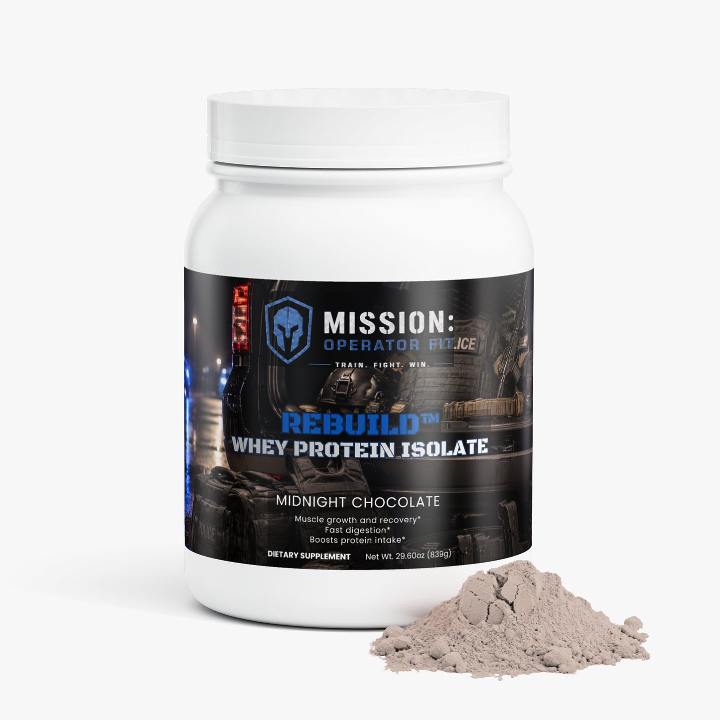 REBUILD™ Whey Protein Isolate (Midnight Chocolate)