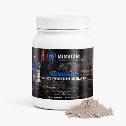 REBUILD™ Whey Protein Isolate (Midnight Chocolate)