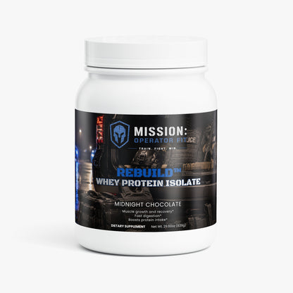 REBUILD™ Whey Protein Isolate (Midnight Chocolate)