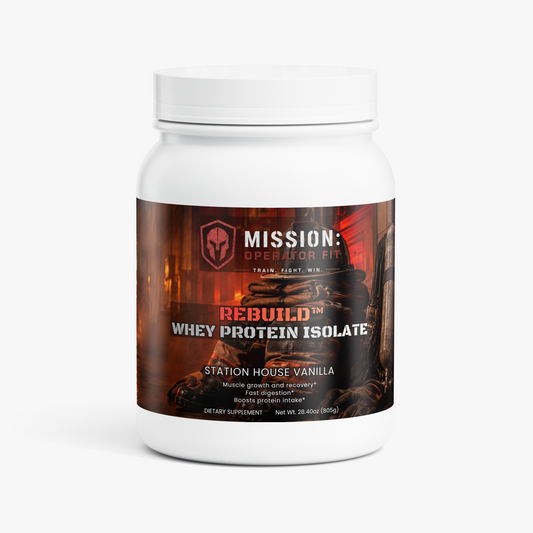 REBUILD™ Whey Protein Isolate (Station House Vanilla)