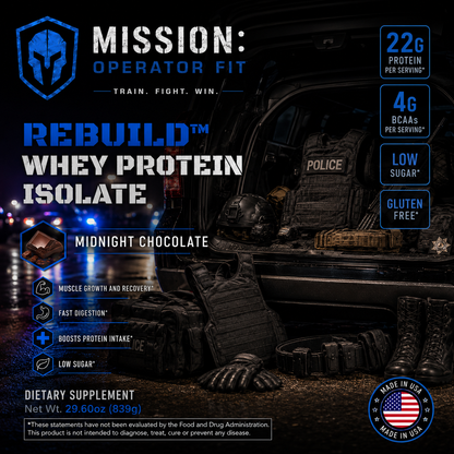 REBUILD™ Whey Protein Isolate (Midnight Chocolate)