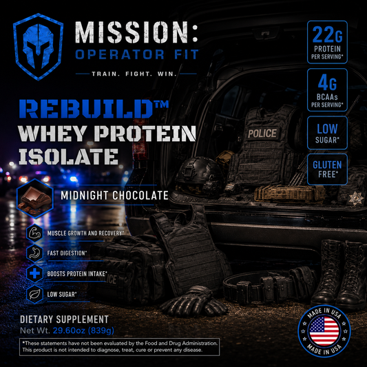 REBUILD™ Whey Protein Isolate (Midnight Chocolate)